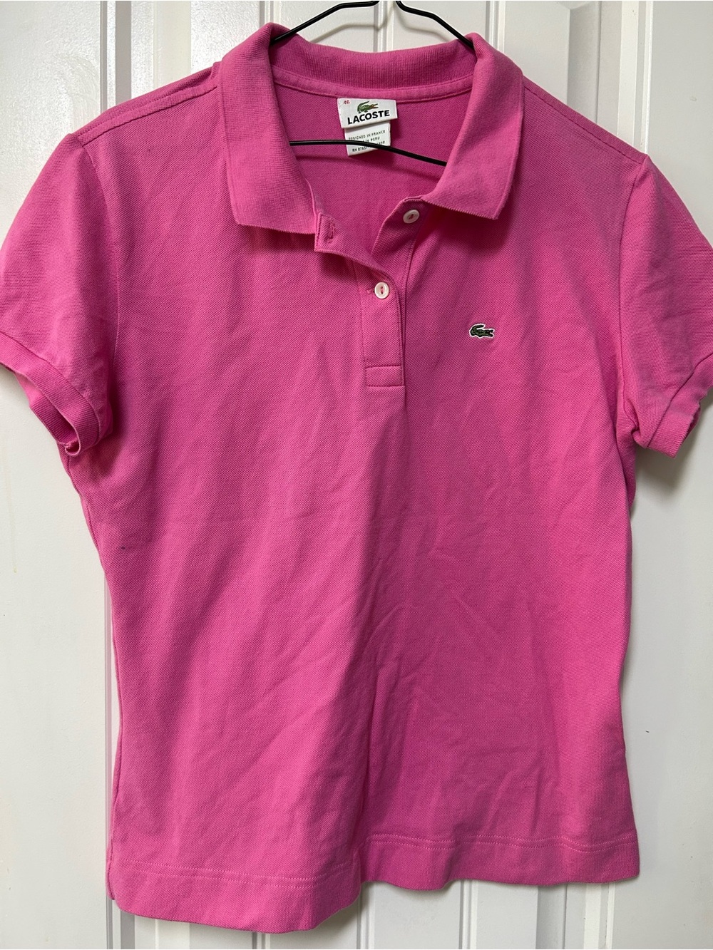 Lacoste pink polo Shirt